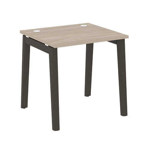 Стол рабочий с 2-мя кабель-каналами и опорами из массива дерева OW.SP-0.7 Onix Wood - фото 9