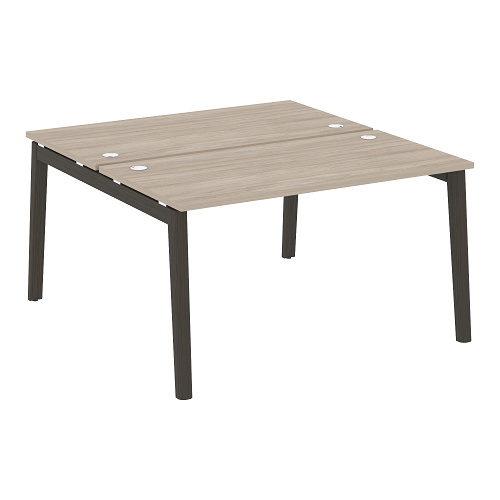 Стол рабочий на 2 рабочих места OW.D.RS-2.3.7, опоры - массив дерева Onix Wood - фото 6