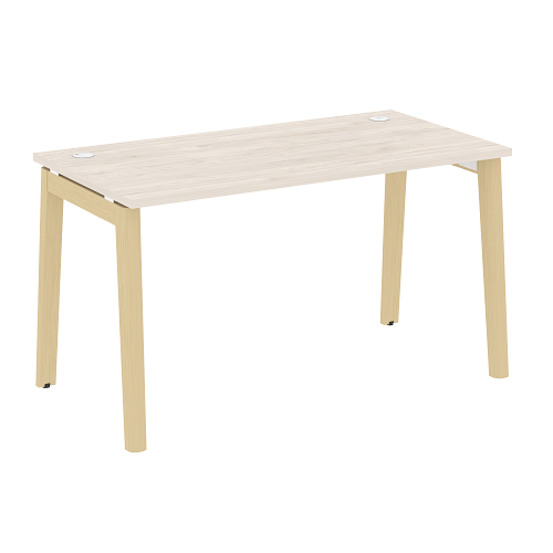 Стол рабочий с 2-мя кабель-каналами и опорами из массива дерева OW.SP-3.7 Onix Wood - фото 11