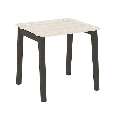 Стол рабочий с 2-мя кабель-каналами и опорами из массива дерева OW.SP-0.7 Onix Wood - фото 10