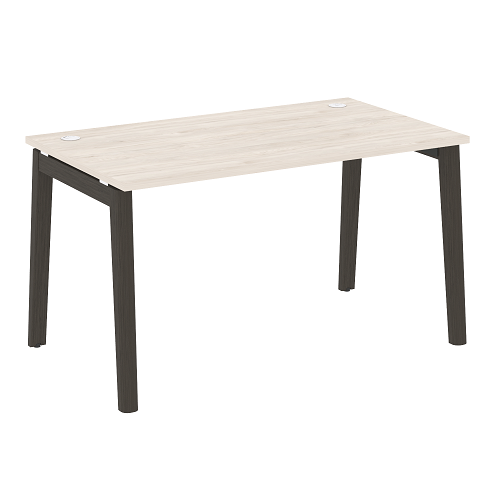 Стол рабочий с 2-мя кабель-каналами и опорами из массива дерева OW.SP-3.8 Onix Wood - фото 9