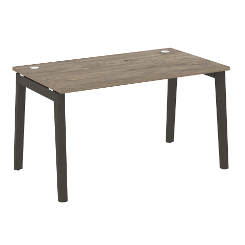 Стол рабочий с 2-мя кабель-каналами и опорами из массива дерева OW.SP-3.8 Onix Wood - фото 11