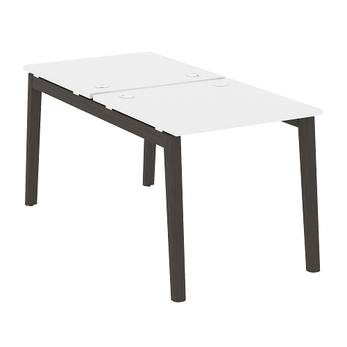 Стол рабочий на 2 рабочих места OW.D.RS-2.0.8, опоры - массив дерева Onix Wood - фото 6