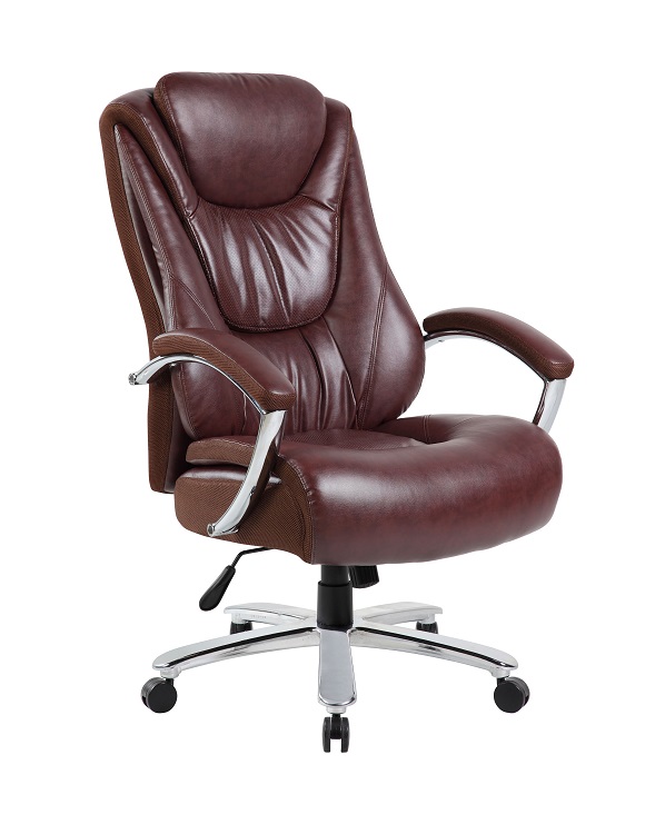 Кресло для руководителя Boss RCH 9373 Черная экокожа - фото 1