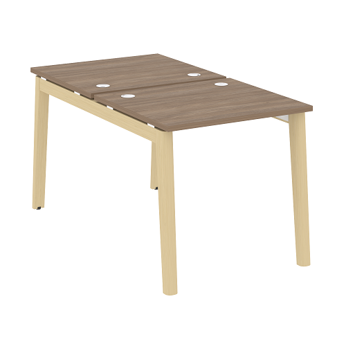 Стол рабочий на 2 рабочих места OW.D.RS-2.0.7 , опоры - массив дерева Onix Wood - фото 9