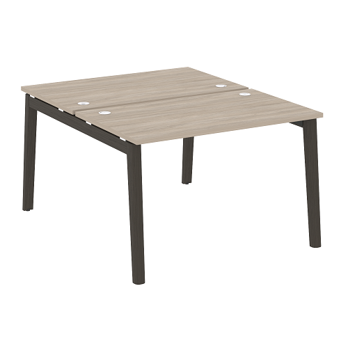 Стол рабочий на 2 рабочих места OW.D.RS-2.2.7, опоры - массив дерева Onix Wood - фото 7