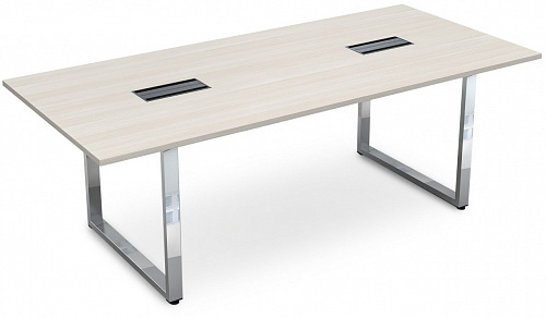 Стол переговорный (на опорах О-образной формы) НСП-О.939 Gloss line