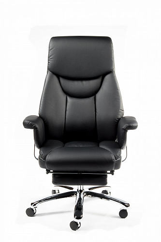Кресло H-2021  leather black
