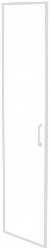 Фасад стекло в раме высокий левый O.SR-1(L) white Onix